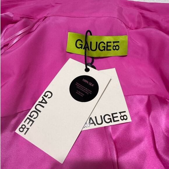 GAUGE81 Sabinas Silk Wrap Shirt - Size S - Picture 9 of 10